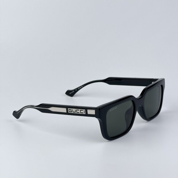 Gucci Women Black Grey Square BRAND NEW Sunglasses GG1732SK 001 main image 11
